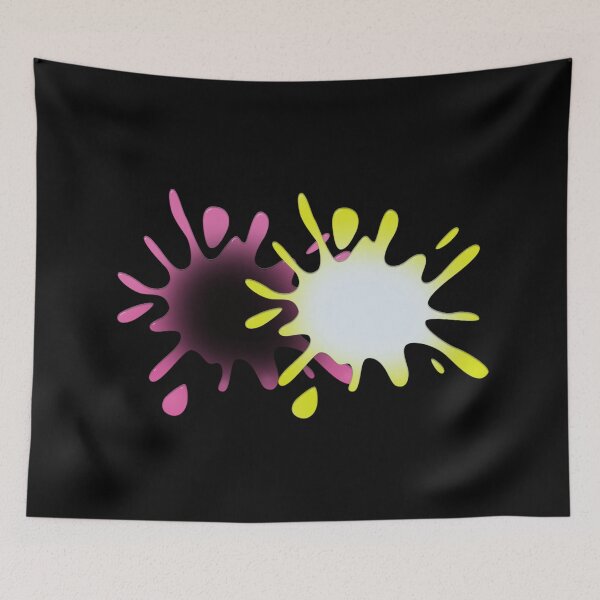 Item preview, Squid Sisters Ink Splats designed and sold by galaxydaydreams.