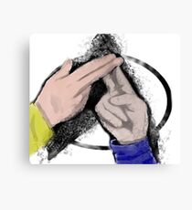 Vulcan kiss- Spirk Canvas Print
