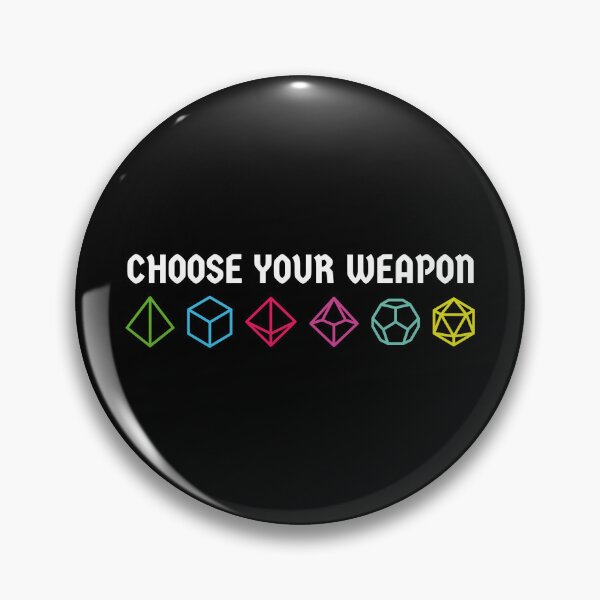 Item preview, Choose your weapon designed and sold by ShirtBricks.