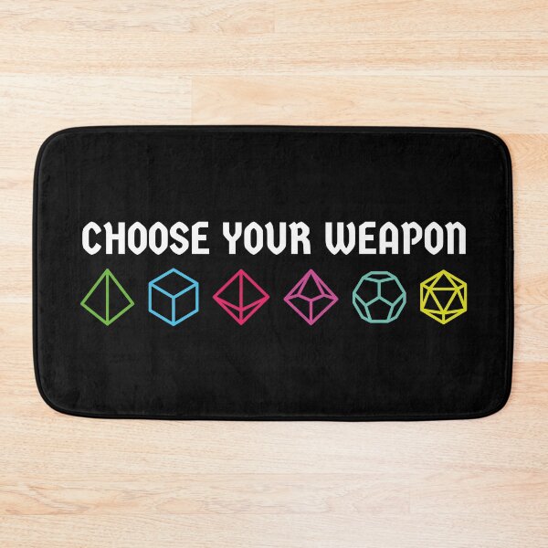 Item preview, Choose your weapon designed and sold by ShirtBricks.