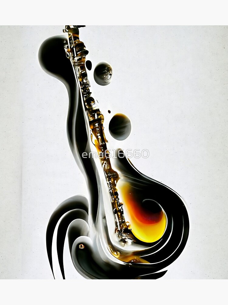 "Saxophone and make music art" Poster for Sale by ema616660