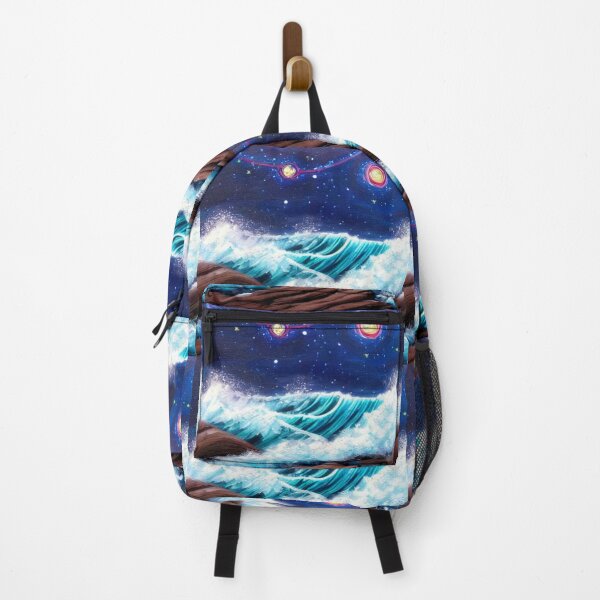 Item preview, Ocean Waves Moonlight Painting Series - Painting 8 -Throw Pillows and Prints.  designed and sold by ScatterHub.