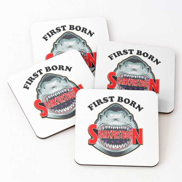Item preview, First born shark , Funny Gift for first born designed and sold by fameflyer.