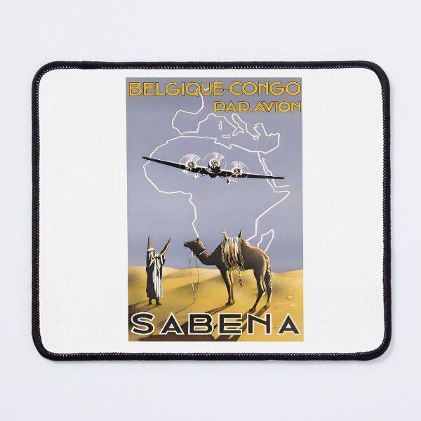 Item preview, SABENA To Congo Vintage Travel Poster 30's designed and sold by Mitch-Angelo.