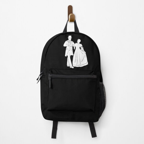 Item preview, The Nutcracker Party Parents Silhouette White designed and sold by Claudia McBain.