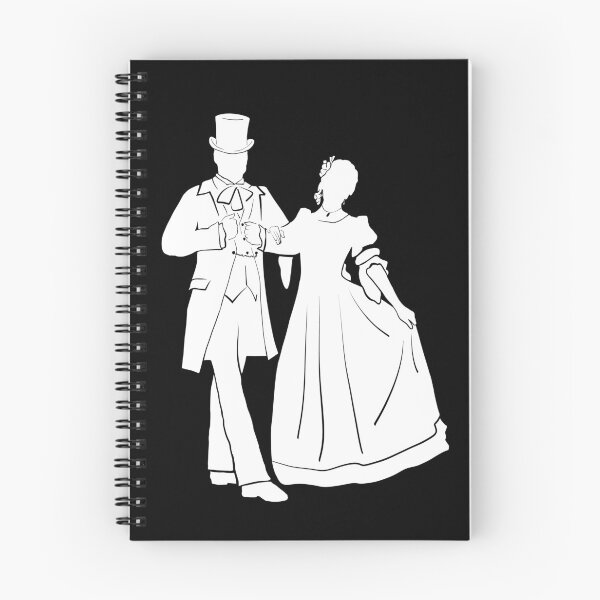 Item preview, The Nutcracker Party Parents Silhouette White designed and sold by Claudia McBain.