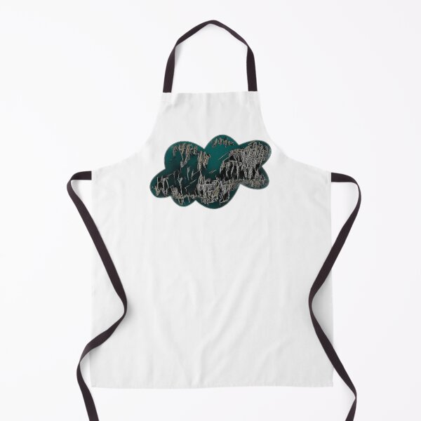 Item preview, Cloud shape in green designed and sold by FlossOrFi.