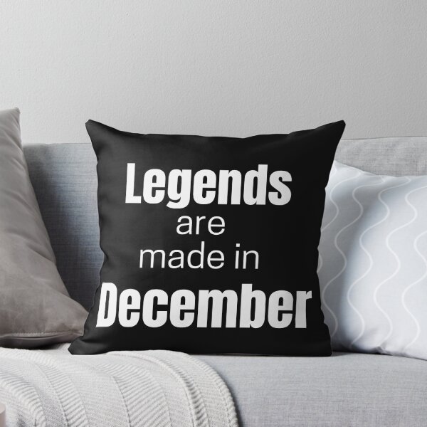Item preview, Legends are made in December designed and sold by SJAPhoto.