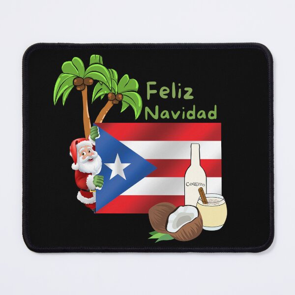 Item preview, Feliz Navidad from Puerto Rican Santa designed and sold by cultura143.
