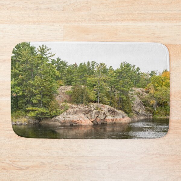 Item preview, Mississagi River Ecotherapy - Pink Granite and Pine Trees designed and sold by Georgia Mizuleva.