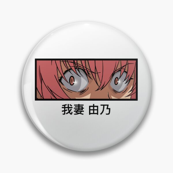 Anime Mirai Nikki Gasai Yuno Cosplay Badges Brooch Pins Icon Amano
