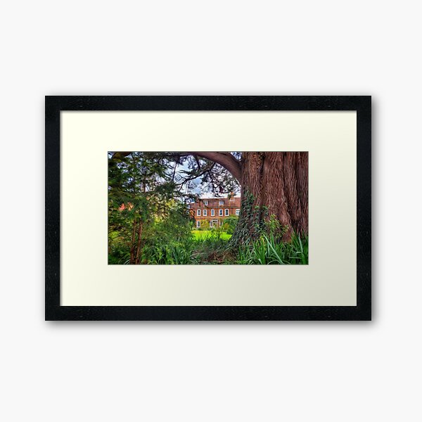 Item preview, Vintage Georgian House seen through the Trees designed and sold by KALEIDOSCOPE UK.