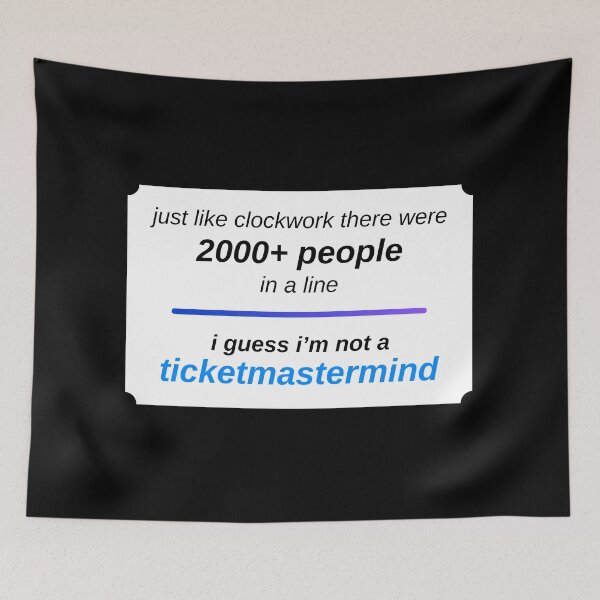Item preview, TICKETMASTERMIND designed and sold by baldbird.