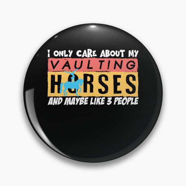 Item preview, I Only Care About My Horse Vaulting designed and sold by MooonTees.