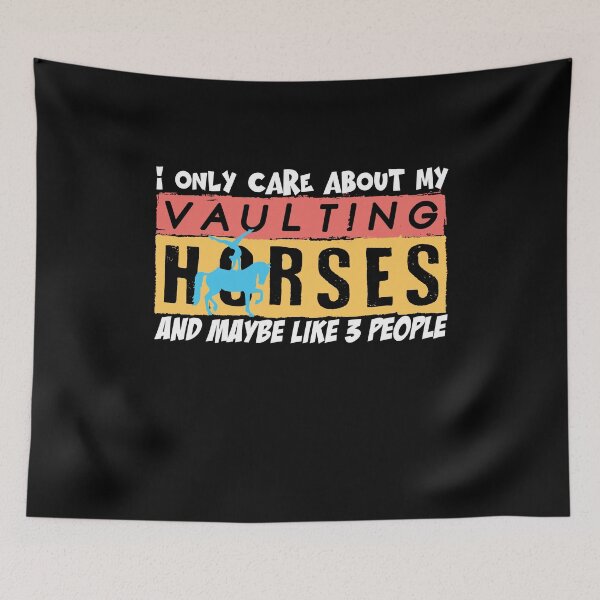 Item preview, I Only Care About My Horse Vaulting designed and sold by MooonTees.
