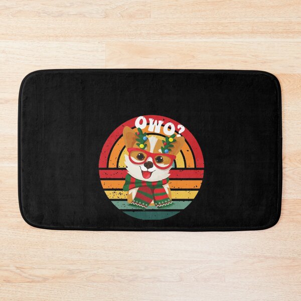 Item preview, Corgi owo uwu emote Christmas  designed and sold by Akimatax ✯✯✯✯✯.