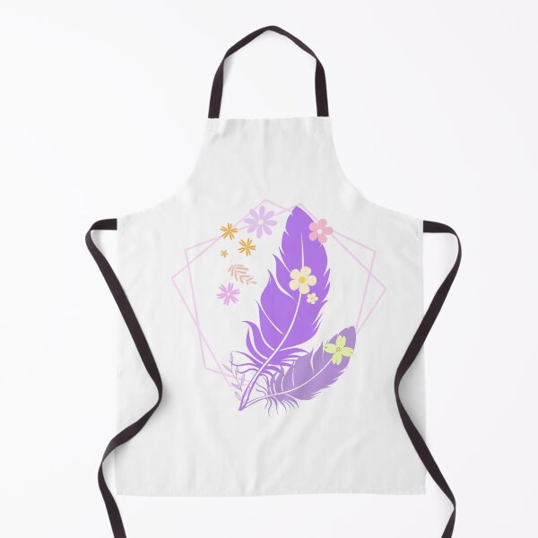 Item preview, Feather on purple flowers designed and sold by arozdesign.