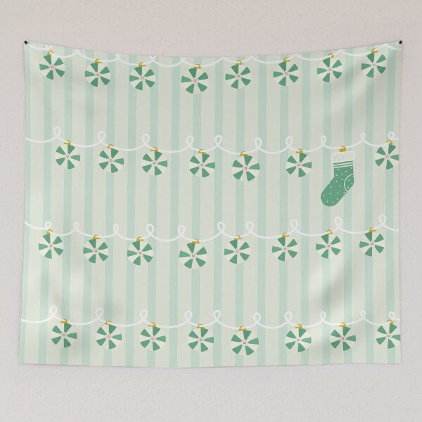 Item preview, Green Baubles & Christmas  designed and sold by oumestudio.