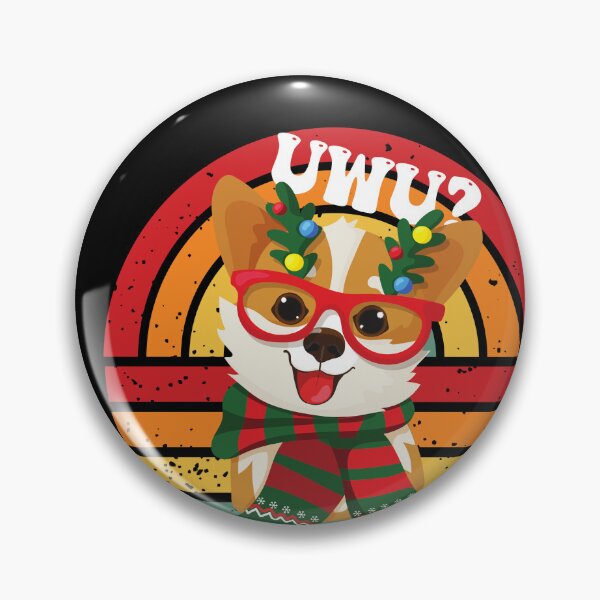 Item preview, Corgi owo uwu emote Christmas  designed and sold by Akimatax ✯✯✯✯✯.