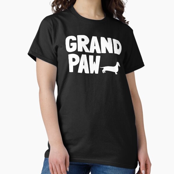 Item preview, Grand Paw Funny Dachshund Grandpa Dad Dog Gift  designed and sold by Guarddogdrive.