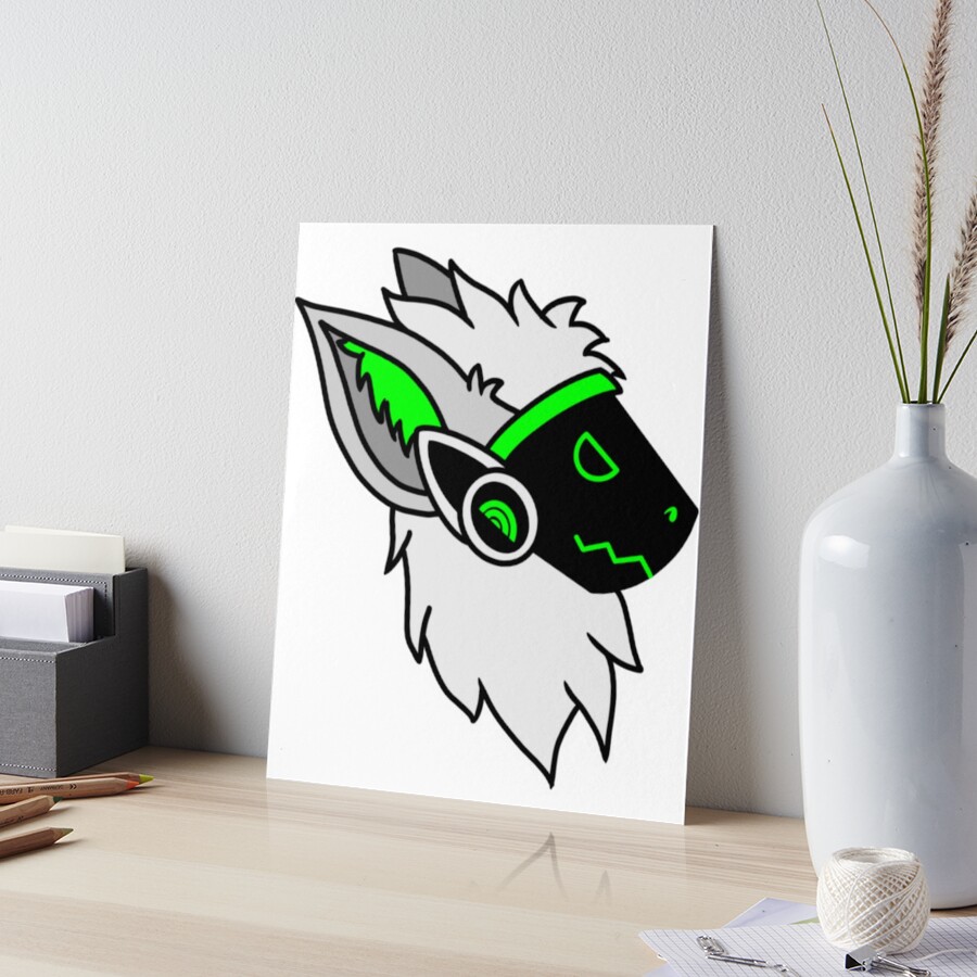 Protogen Art | Art Board Print