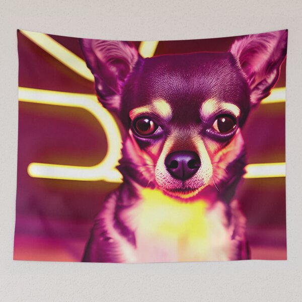 Aperçu de l'œuvre Chihuahua mignon chien photoréaliste #18 créée et vendue par supeart.