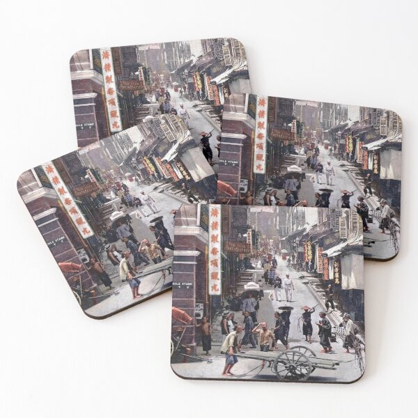 Item preview, Cochrane Street Hong Kong Central in 1900 designed and sold by Myōhō Print Co..