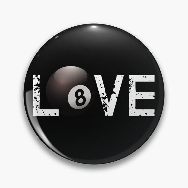 Item preview, Billard Love 8-ball designed and sold by Monikatees.