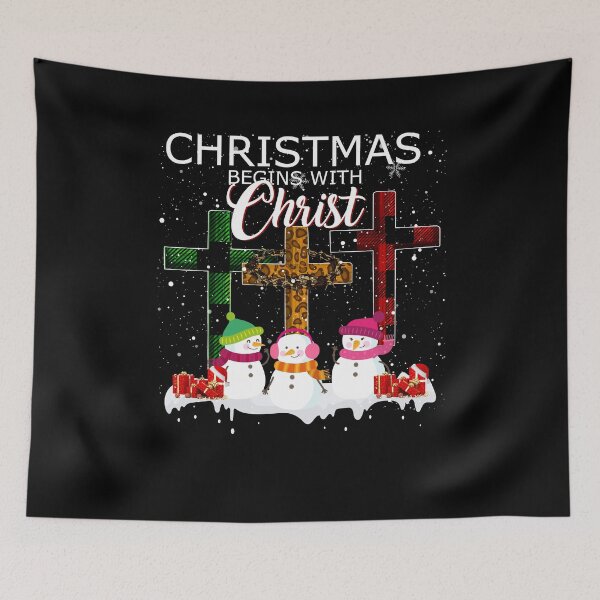 Item preview, Christmas begins with christ designed and sold by WilliamMacken.