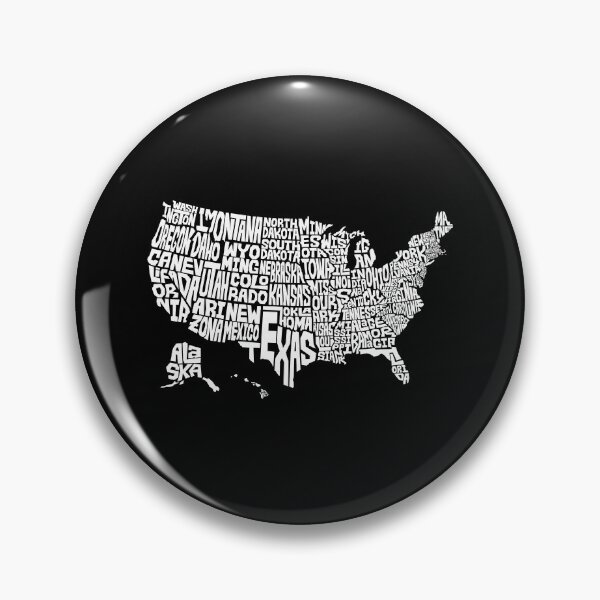 Item preview, Patriotic Text Art Shape Map of United States of America designed and sold by mrhighsky.
