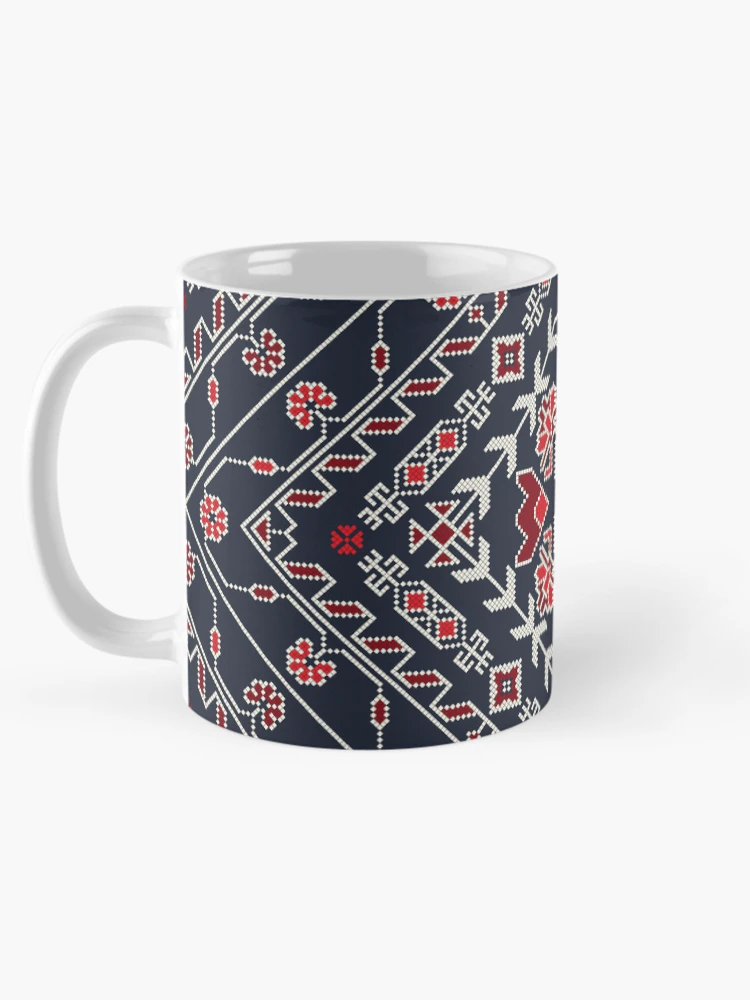 Thumbnail 5 of 6, Coffee Mug, Persian Rug Pattern designed and sold by PatternMama.