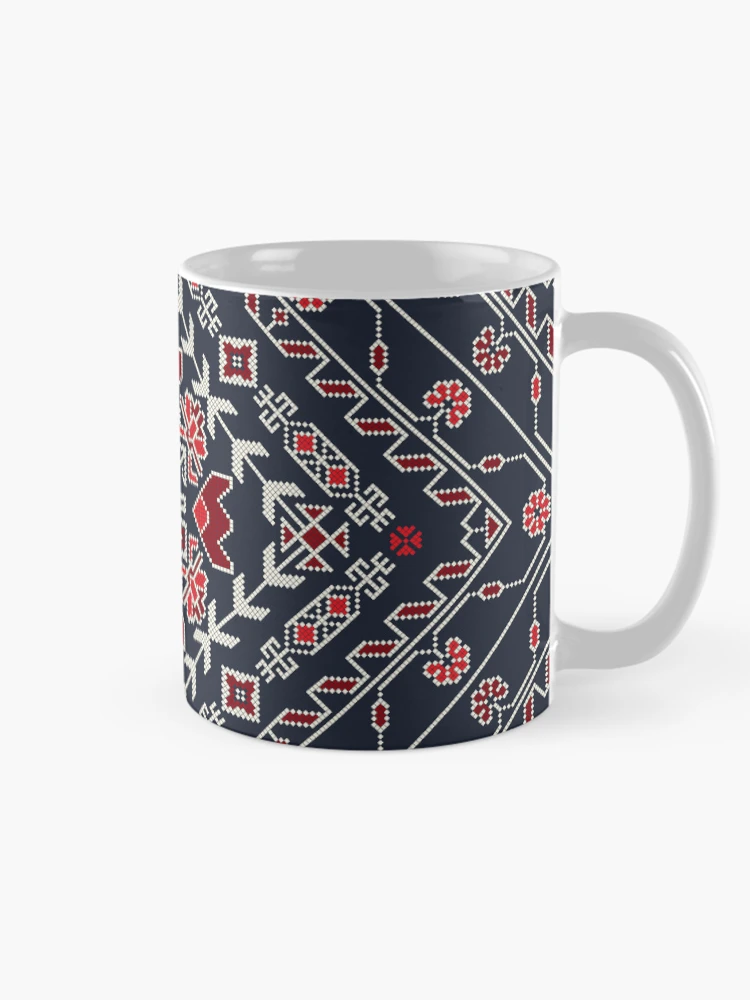 Thumbnail 3 of 6, Coffee Mug, Persian Rug Pattern designed and sold by PatternMama.