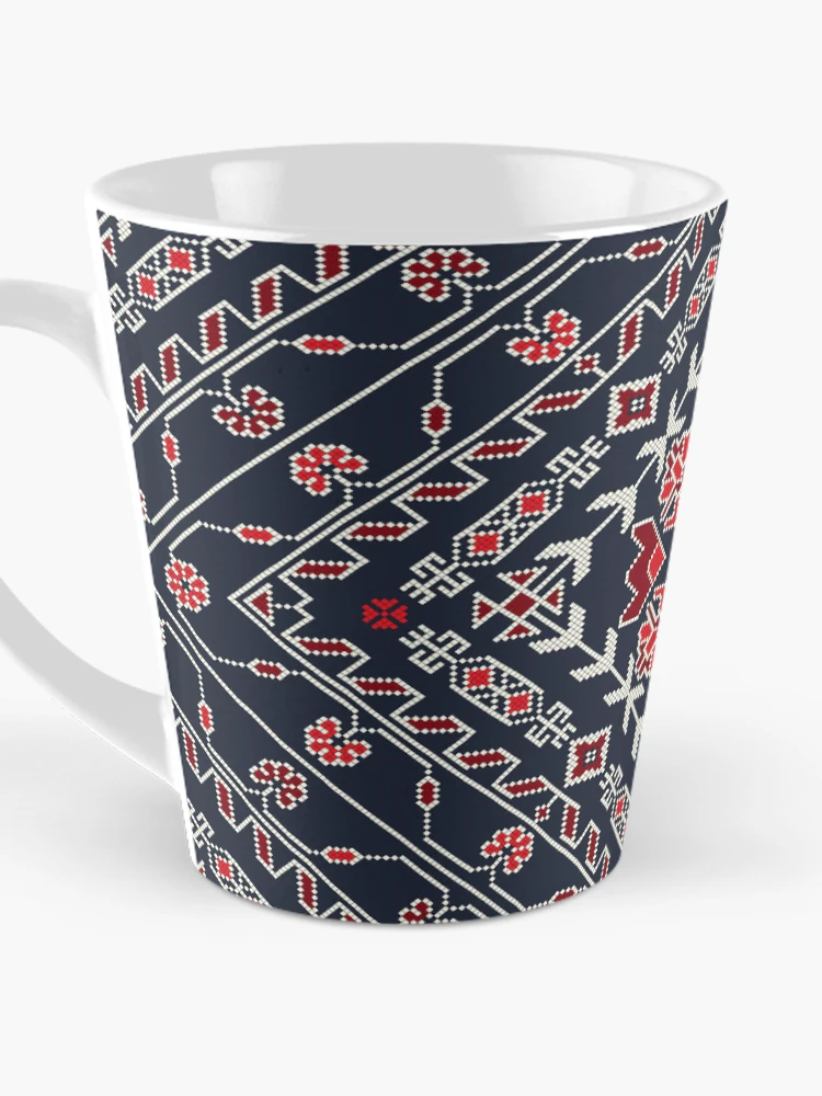 Thumbnail 3 of 4, Coffee Mug, Persian Rug Pattern designed and sold by PatternMama.