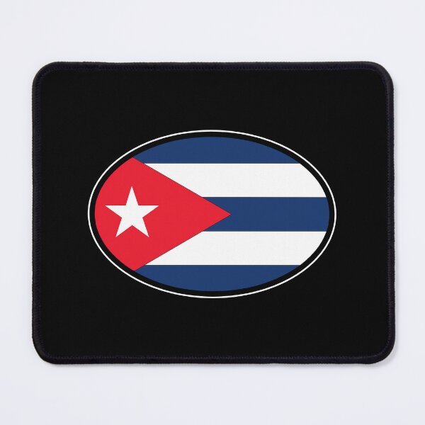 Item preview, Cuba - Cuban Flag Oval Travel Bumper Sticker for your Car or Luggage. designed and sold by BBTravels.