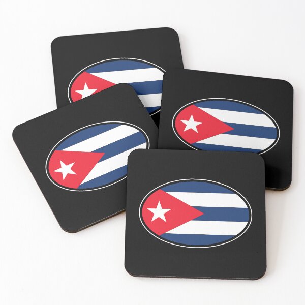 Item preview, Cuba - Cuban Flag Oval Travel Bumper Sticker for your Car or Luggage.  designed and sold by BBTravels.