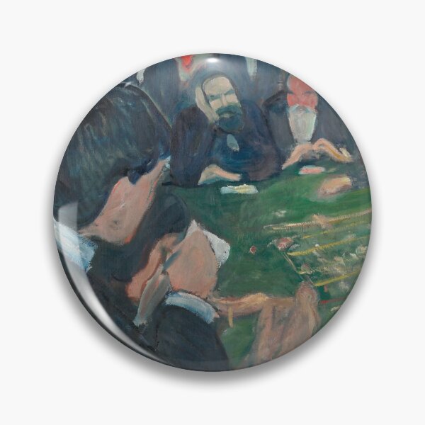 Item preview, At the Roulette Table in Monte Carlo Edvard Munch 1892 designed and sold by hottest-tees.