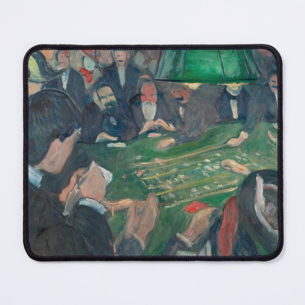 Item preview, At the Roulette Table in Monte Carlo Edvard Munch 1892 designed and sold by hottest-tees.
