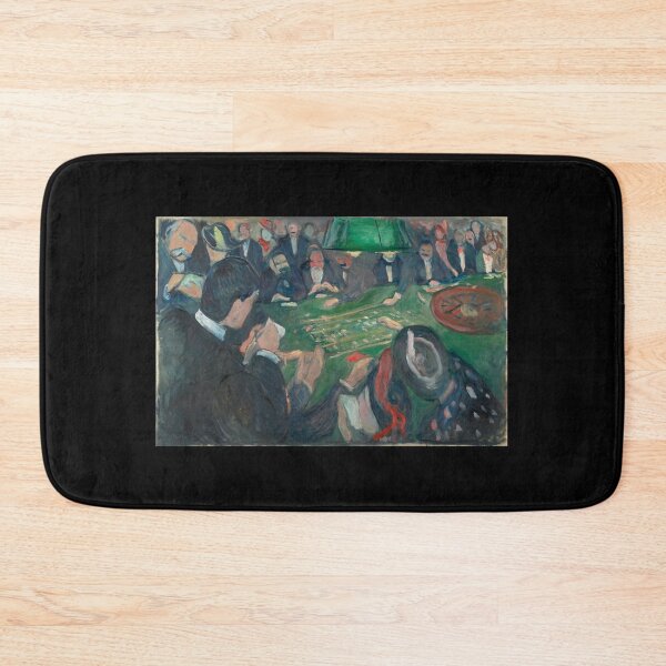 Item preview, At the Roulette Table in Monte Carlo Edvard Munch 1892 designed and sold by hottest-tees.
