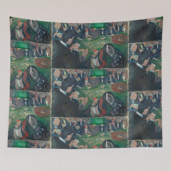 Item preview, At the Roulette Table in Monte Carlo Edvard Munch 1892 designed and sold by hottest-tees.