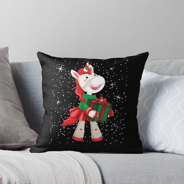 Item preview, Christmas unicorn fun girls kids snowflake holiday xmas designed and sold by WilliamMacken.