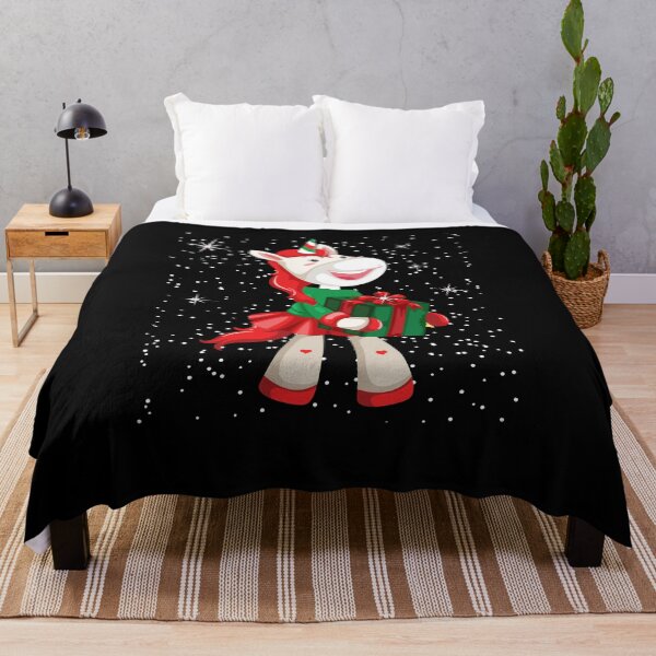 Item preview, Christmas unicorn fun girls kids snowflake holiday xmas designed and sold by WilliamMacken.
