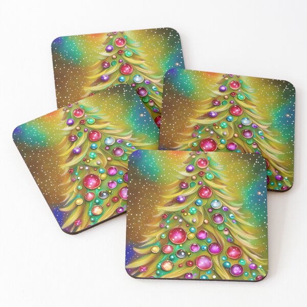 Item preview, Festive Colorful Christmas Tree designed and sold by DigitalMandy.