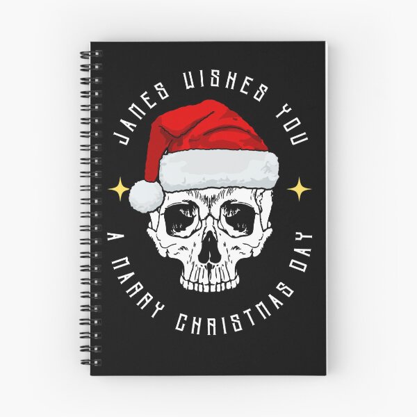 Item preview, JAMES NAME: JAMES CHRISTMAS SKULL HOLYDAY DESIGN. designed and sold by AlexRelax.