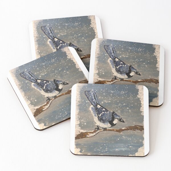 Item preview, A Winter Blue Bird designed and sold by Laura Crean.