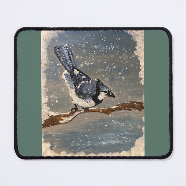 Item preview, A Winter Blue Bird designed and sold by Laura Crean.