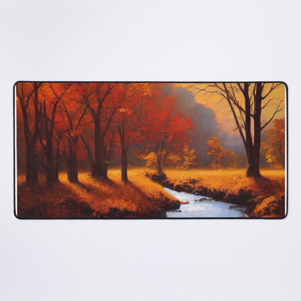 Item preview, Fall Scene With Stream designed and sold by tomorrowsart.