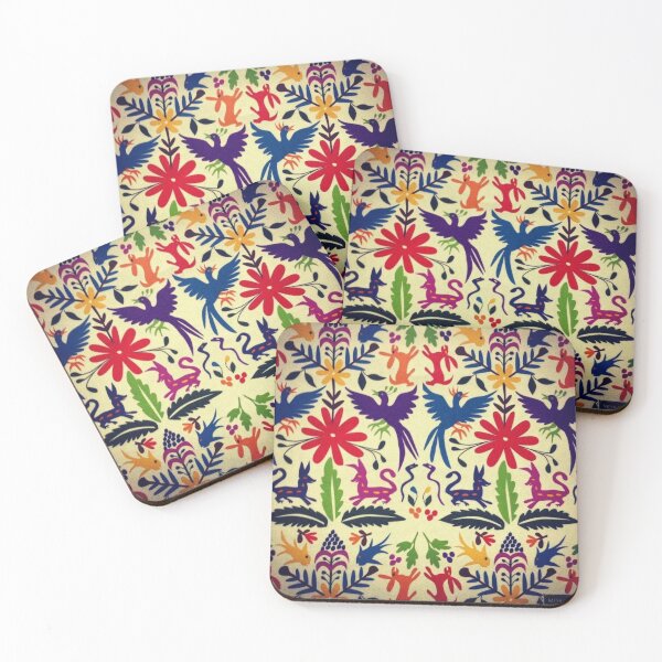 Item preview, Colorful Mexican Huichol Pattern designed and sold by PatternMama.