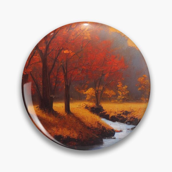 Item preview, Fall Scene With Stream designed and sold by tomorrowsart.