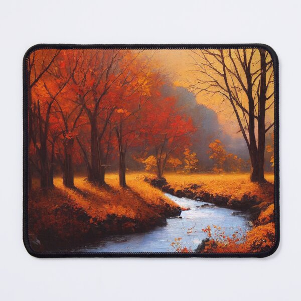 Item preview, Fall Scene With Stream designed and sold by tomorrowsart.