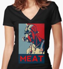 Borderlands 2 Krieg Women's Fitted V-Neck T-Shirt